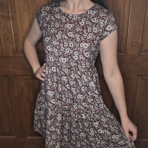 Floral Print Women's Dress